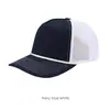 Gorra de Béisbol Rígida con Impresión Personalizada, Malla a Juego, Deportes al Aire Libre, Estilo Trucker, Versátil, Visera de Protección Solar