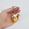 Llavero de Muñeca Abeja Tejida a Mano Más Vendido Transfronterizo Llavero Colgante de Animalito Abejita de Dibujos Animados Creativo Amarillo