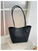 Bolsa tote com padrão trançado para mulheres, nova bolsa versátil de moda de grande capacidade para o dia a dia, bolsa de mão, bolsa de ombro, bolsa de axila