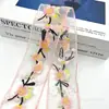 Nuevo estilo encaje bordado lentejuelas organza código de barras estilo chino ropa falda accesorios 5.5CM de ancho