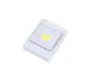 Luminária de parede para corredor, lâmpada para armário de roupas, lâmpada de parede COB, interruptor, luz noturna quadrada, iluminação de emergência