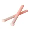 Pincel Corretivo Cabeça de Cogumelo, Pincel Esponja Cabeça Redonda para Cobrir Sulcos Lacrimais, Olheiras e Linhas Finas, Pincel de Maquiagem Esponja Pequena Macio e Delicado
