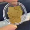 Adesivos de Celular Dourados Ouro Puro 2mg 999 Adesivos Dourados para Celular Princesa Por Favor Fique Rica e Saudável Adesivos Dourados Criativos Atacado
