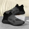 Outono 2022 Novos Sapatos Casuais Tênis Tecidos Respiráveis Pé Masculino Slip-on Leve Tênis de Corrida para Todos os Fósforos