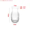 Taza de Cóctel de Piña para Celebridades de Internet de Bar Taza de Cóctel con Patrón de Martillo Creativo Taza para Jugos Vaso Mezclador de Vidrio