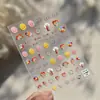 Tomoni Pegatinas para Uñas Anaglifo Celebridad de Internet Caliente Ins Papelería Japonesa Lindas Pegatinas para Uñas Pegatinas Serie Smiley