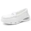 Zapatos de Enfermera con Amortiguación de Aire Estilo Otoño/Invierno Más Terciopelo Protección contra el Frío Suela Suave Transpirables Antideslizantes Exclusivo Transfronterizo Zapatos de Trabajo Médicos y de Enfermería para Mujer Cómodos