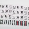 Red de Internet Lindo Dibujo Animado Hogar Tarjeta de Saludo Mano Mediana Grande Número 40 Número 42 Número 44 Dormitorio Marca Mahjong Regalo Bienestar