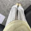 Pantalones Florales para Mujer Pantalones Blancos para Caminar Pantalones Yamamoto Rectos Holgados Perezosos Drapeados Estilo Coreano Combinan con Todo Pantalones Casuales