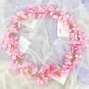 Enredadera artificial para bodas, huevo de ratán, flor artificial, diseño de escena de boda, flor de seda, venta al por mayor transfronteriza