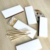 Caja blanca pura cabeza blanca sin logotipo varilla de extensión nuevo hogar ins Viento Fuego cerillera creativa