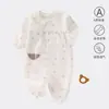 Macacão de Bebê Verão Algodão Puro Classe A Sem Mangas Manga Longa Roupa de Engatinhar Roupa de Dormir para Recém-Nascido Roupa para Ar Condicionado