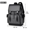 Mochila Vintage de PVC al por Mayor Transfronteriza Mochila de Viaje para Hombres de Negocios y Viajes Estilo Coreano Mochila Escolar con Cierre Superior Bolsa para Computadora