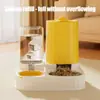 Comedero Automático para Mascotas - Bebedero para Mascotas | Bol de Comida 2 en 1 de Gran Capacidad | Comederos para Gatos para Cachorro Gatito Animal Pequeño Interior Exterior Hogar Apartamento Balcón Dormitorio Sala de Estar