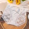 Bragas Sexy de Encaje para Mujeres en su Año Zodiacal, Refuerzo de Algodón, Tallas Grandes, Cintura Media-Alta, Sin Costuras, Ropa Interior de Satén Transpirable de Lujo Ligero