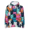 Primavera y Otoño AliExpress Más Vendido Sudadera con Capucha para Hombre Impresión Digital 3D Moda Holgada Manga Larga para Hombre Protector