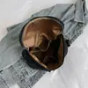 Nova bolsa feminina de outono de 2023 estilo coreano casual pequena quadrada grande capacidade tecido de nylon bolsa de ombro transversal bolsa de peito estilo ocidental