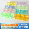 Ventas Directas de Fábrica Cubitos de Hielo Transparentes Cubitos de Hielo Luminosos DIY Cubitos de Hielo de Plástico 18 Tipos de Cubitos de Hielo Perlas de 18 mm Cristal