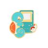 Broche de Pokémon Dibujos animados europeos y americanos Pikachu Jeni tortuga pin de esmalte puede alcanzar pato broche de metal al por mayor