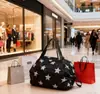 Nova Bolsa de Ombro Dobrável para Viagem Bolsa de Armazenamento Portátil Espessa Sacola de Compras Ecológica para Supermercado