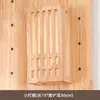 Estrutura de Escalada para Gatos em Madeira Maciça com Placa Perfurada, Casa de Gato Integrada para Apartamentos Pequenos, Montada na Parede, Economiza Espaço, Playground com Plataforma de Salto para Gatos