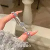 Pulseira Ins Floral Exquisita de Zircônia Estilo Coreano para Mulheres, Pulseira Simples de Alta Qualidade, Acessório de Mão Moderno e Versátil para Mulheres