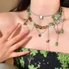 Collar de Mariposa Dulce y Fresco para Niña, Exquisito y de Moda, Borla Metálica Resistente, Versátil y Único, Cadena Elegante para Clavícula para Mujeres