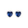 Aretes de Plata Esterlina S925 con Zirconias Coloridas para Mujer, Pequeños, Exquisitos, Modernos, Simples, para Orejas Perforadas, Aretes Versátiles para el Día a Día al Mayoreo