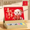 Novo Calendário 2027 Ano do Carneiro Planejador Personalizado para Escritório Calendário de Armazenamento Decoração de Mesa Edição Especial Corporativa Personalização Mensal