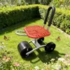 Taburete especial para persona perezosa de invernadero coche para recoger fresas campo de recolección cobertizo de campo verduras agrícolas silla de jardín conveniente