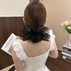 Goma para el Pelo con Forma de Falda de Encaje de Doble Capa, Elegante Accesorio para el Cabello, Cuerda para Recoger el Cabello en Cola Baja, Scrunchie Dulce, Scrunchies al por Mayor