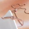 Pulsera para damas versión coreana de personalidad simple circón joyería de moda 2021 Europa Tina nueva pulsera de verano fabricantes