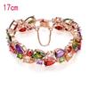 Pulsera de Moda Mona Lisa Oro Rosa para Mujer con Circonita de Colores Venta Caliente en AliExpress Venta al por Mayor Directamente de Fábrica