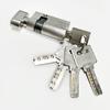 Cilindro de cerradura de llave para mampara de oficina 300A Manija de cerradura de oficina 310A Cilindro de 5 llaves Accesorios para cerradura de puerta de vidrio