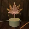 Fábrica spot 3d luz noturna plug-in usb toque controle remoto acrílico pequena lâmpada de mesa atividades empresariais presente atacado