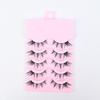 Fábrica de Pestañas Postizas Xi Ye Suministro Estable 5 Pares de Pestañas Maquillaje Natural Maquillaje Diario Maquillaje de Pestañas COS Maquillador Principiante