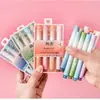 Set de Plumas Marcadoras Ins Protectoras de Ojos para Estudiantes para Resaltar Puntos Clave, Set de Plumas de Colores Estético de Alto Valor para Journaling y Dibujo