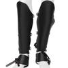 Retro medieval multicapa cuero remache protector de pierna tobillera cubre zapatos armadura utilería para actuación de película cosplay