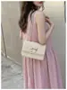Bolso de Cadena Rombo Yuezi para Mujer 2026 Nuevo Retro Moda Primavera Versátil Hombro Cruzado Pequeño Cuadrado