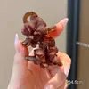Pasador de Pelo con Lazo para Mujer Negro Pequeño Pinza de Agarre 2025 Nuevo Clip Lateral de Gama Alta Pinza para Flequillo de Princesa Accesorios para el Cabello