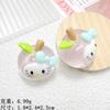 Manzana Luminosa Gato DIY Gel de Crema Pasador para el Cabello de Niños Diadema Material Hecho a Mano Accesorios para Ropa Sombrero Parche