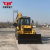 Retroexcavadora cargadora WZ40-28 cómoda con máquina integrada de doble pala y excavación, montacargas agrícola excavadora