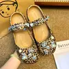 Zapatos de ballet de leopardo lindos y populares de gato KT, accesorios versátiles de moda, dijes para zapatos, hebillas decorativas para zapatos con agujeros DIY
