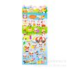 Pegatinas navideñas YTKS, lindas pegatinas de espuma decorativas tridimensionales de dibujos animados para niños, muñecos de nieve navideños, papelería coreana