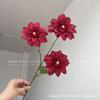 3 Dahlia Epiphyllum Auditorio de Bodas Techo Camino Arco de Flores Decoración Flor Artificial Flor de Boda Venta al por Mayor