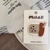 Novo Grampo de Cabelo Infantil de Couro Fruta Animal Pequeno Clipe Lateral Clipe para Franja