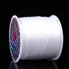Corda Elástica Plana Círculo Grande, Resistente ao Desgaste, Adequada para Enfiamento de Contas, Pulseiras de Cristal, Fio Elástico Colorido, Joias Artesanais, Corda para Tecelagem, Atacado
