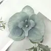 Tecido Não Tecido de Simulação Flores de Orquídea Phalaenopsis DIY Headdress Artesanal Acessórios de Materiais para Prendedor de Cabelo Decoração de Parede de Flores para Casa