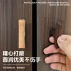Madera Maciza Creativa Rama de Árbol Tirador Gabinete Tirador de Madera Armario Cajón Haya Nogal Negro Tirador de Madera
