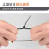 Brida de Nylon de Estándar Nacional Hebilla de Plástico de Autocierre 3*4*5*200*250 Arnés de Cables y Atado de Cables Fabricante